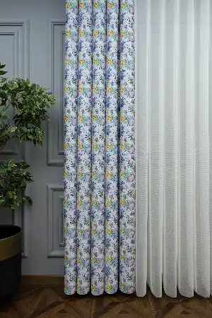 1. Kalite Bebek Ve Çocuk Baskılı Tül Dikey Zebra Perde Zürafa - Zebra - Deve - Fil Desen- Yeşil-mavi-sarı-lila-açık Yeşil-sütlü Kahve-su Yeşili