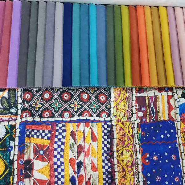 Etnik Desenli Fon Perde Evm553 Kumaşı Kalındır Duck Bezi Değildir-  Çok Renkli 2