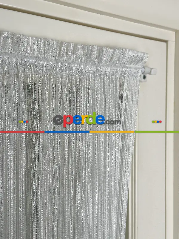 2025 Yeni Sezon Grz Gümüş Simli Briz Tül Perde