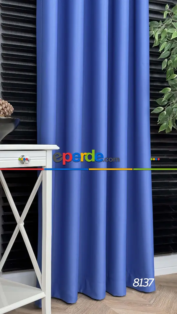 Yatak Odası - 40 Farklı Renk Premium � Blackout Karartma Fon Perde