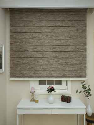 Mutfak - Zebra Perde -bambu Düz Zebra Perde- Vizon Rengi