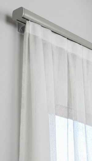 Gri Kanallı Dekoratif Ray, Modern Perde Korniş Rayı