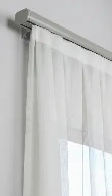 Gri Kanallı Dekoratif Ray, Modern Perde Korniş Rayı