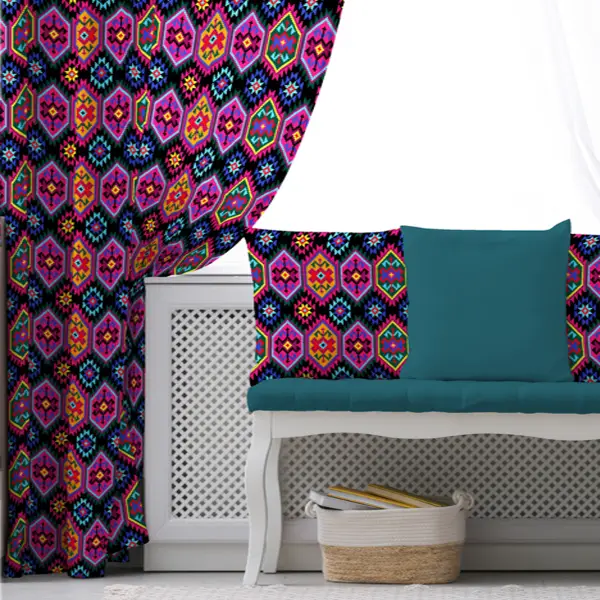 Salon Fon Perde Evim 228 Kumaşı Kalındır Duck Bezi Değildir