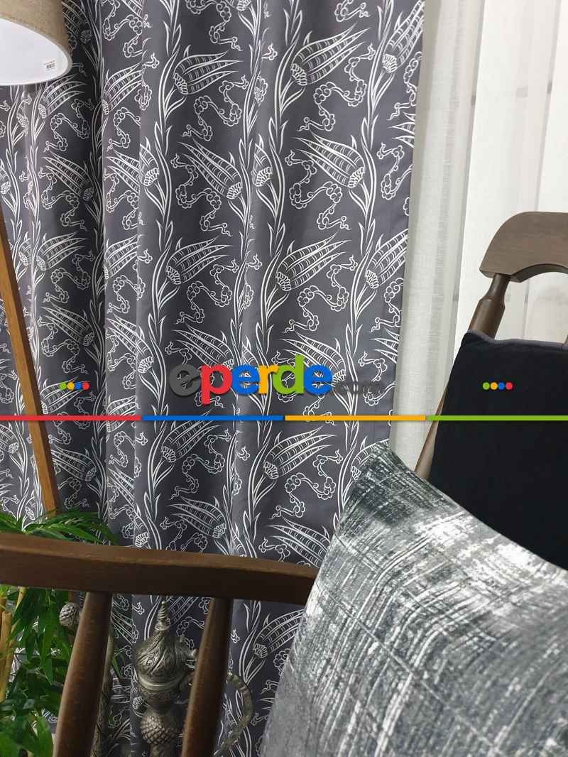 Mutfak Fon Perde- Beyaz