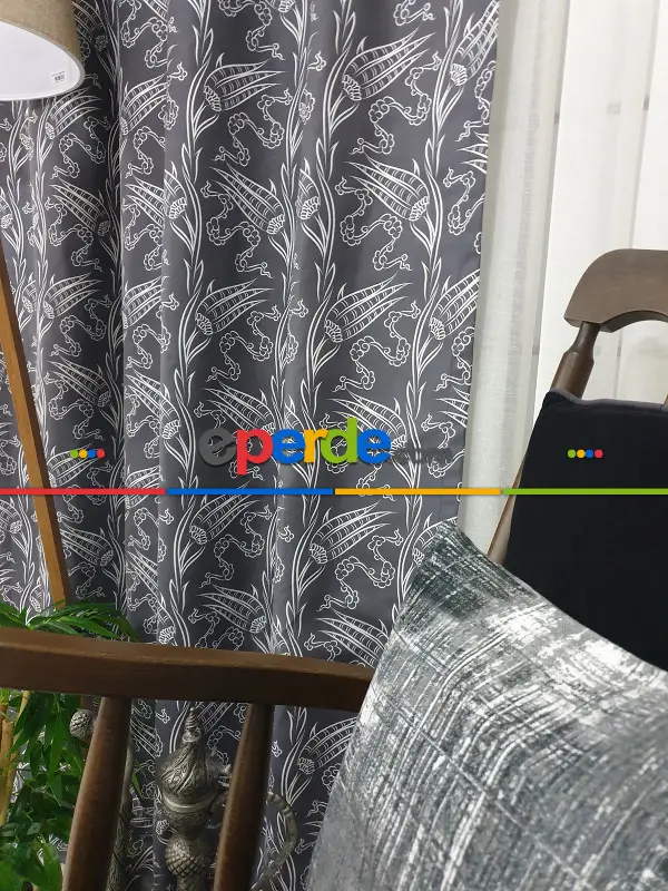 Mutfak Fon Perde- Beyaz