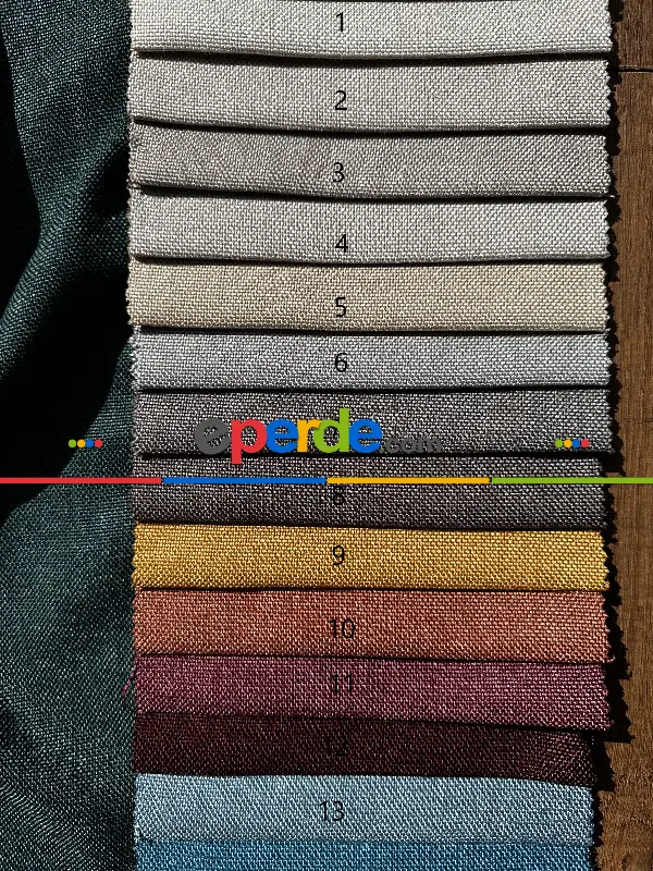 Yatak Odası - Keten Fon Ahuela Yüksek Gramaj Kaliteye Önem Verenler İçin