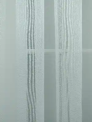 Perdeks Home Tül Perde 10 Lux Series- Ekru - Kurşunlu Tül