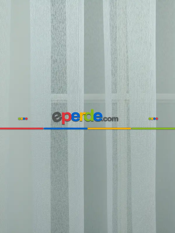 Mutfak Tül Perde- Ekru