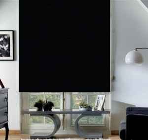 Düz Mat Blackout Işık Geçirmeyen Stor Perde Siyah 1.kalite- Siyah