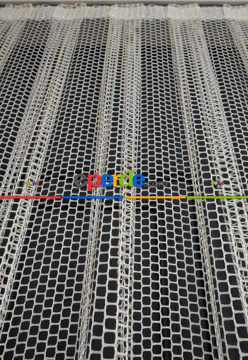File Tül Perde Ütü İstemez - İtinalı Dikiş Garantisi