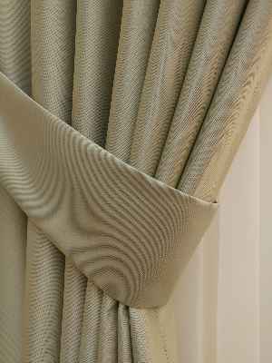 Bej Blackout Düz Fon Perde- Bej