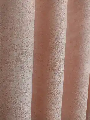 Pudra Pembe - Düz Jakar Fon Perde (180)- Pembe Pudra Pembe