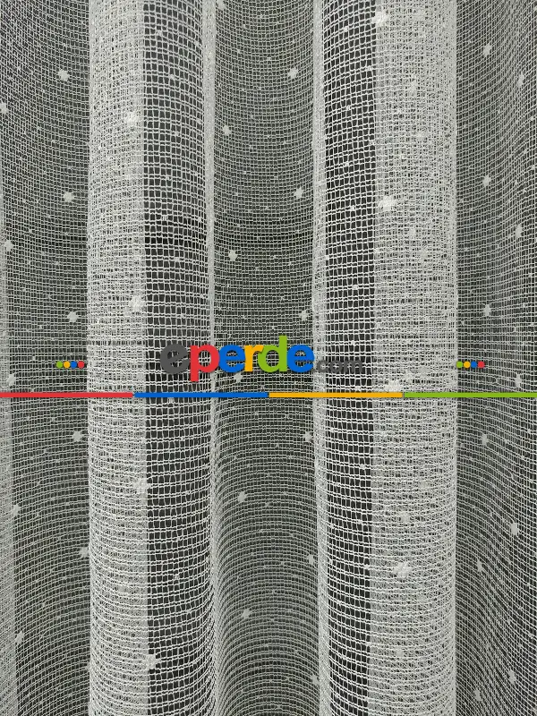 Genç Odası - Örme Tül- Ekru Lila Marka