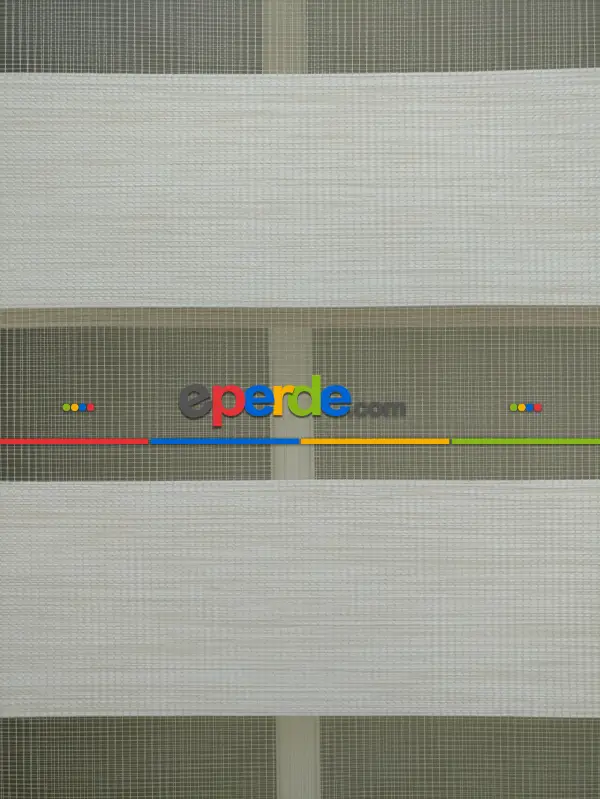 Salon Zebra Perde - Zebra Perde -bambu Zebra (eco Serisi )- Ekru