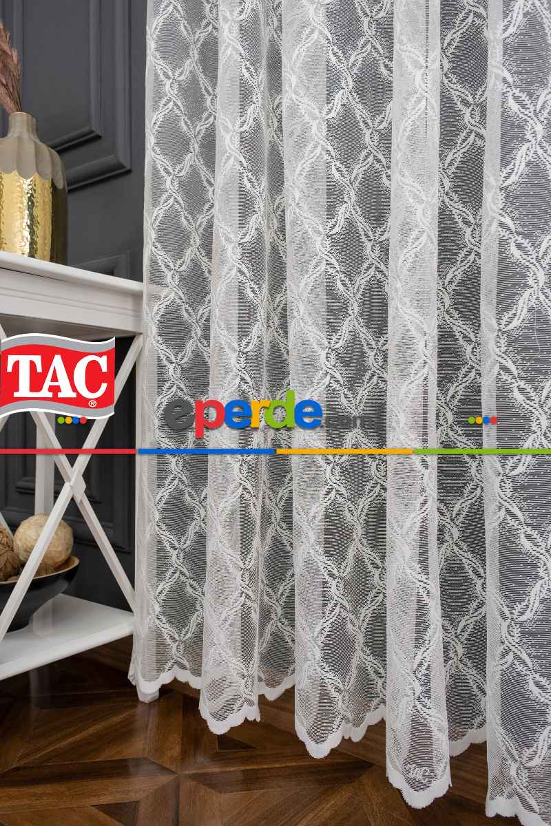 Taç Seher Tasarım Ütü İstemez Kırışmaz A+ Tül Perde