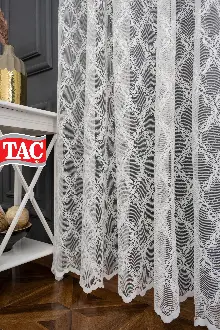 Taç Seher Tasarım Ütü İstemez Kırışmaz A+ Tül Perde