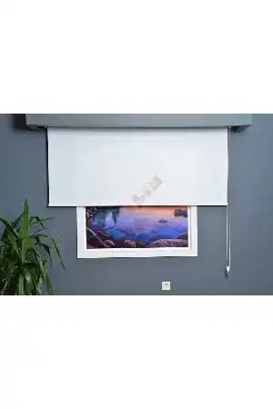 1.sınıf Mat Kumaş Ekru Stor Perde Aynı Gün Kargo