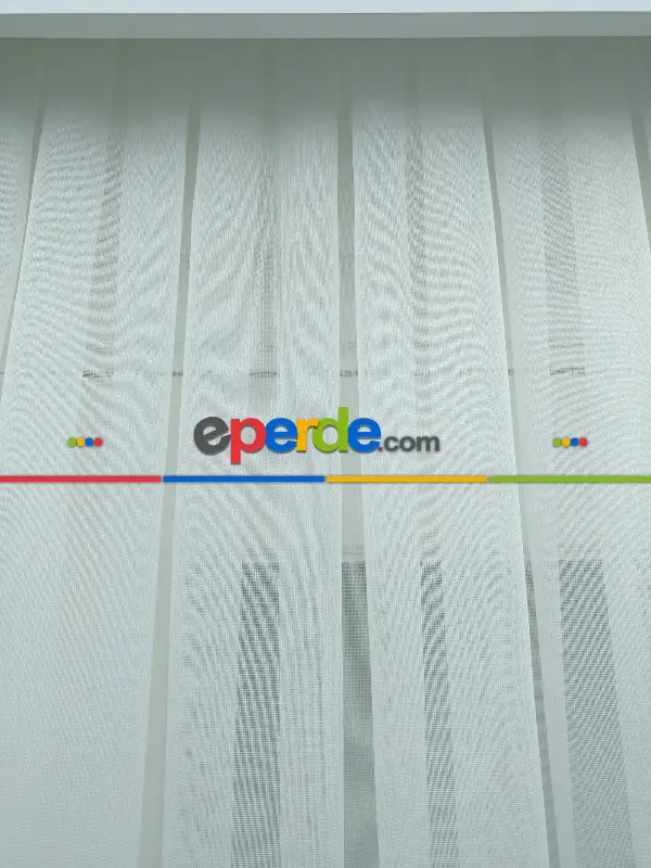 Mutfak Tül Perde- Ekru