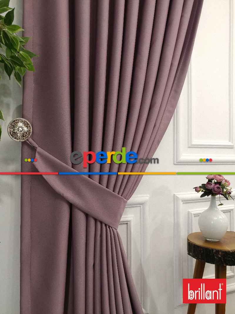 Brillant Blackout%90 Karatmadır Mürdüm Açık-gül Kurusu