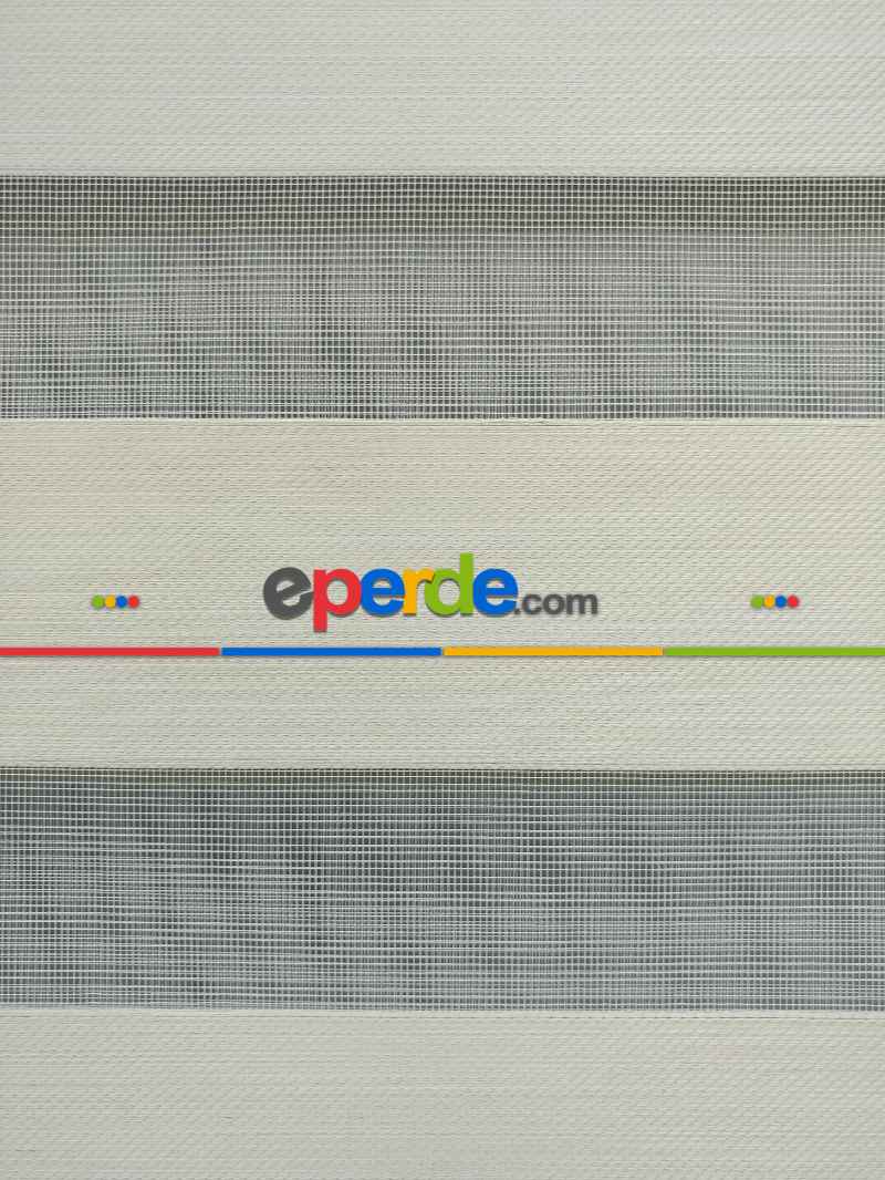 Karartma Zebra Perde - Blackout Zebra Perde-ışık Geçirmez Zebra Perde- Bej