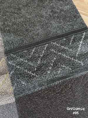 7 Farklı Renk Bordürlü Jakar Dokuma Fon Perde, Premium Kalite Seri