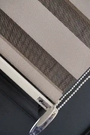 Yüksek Kalite Alüminyum Malzeme, Bej Rengi Zebra,