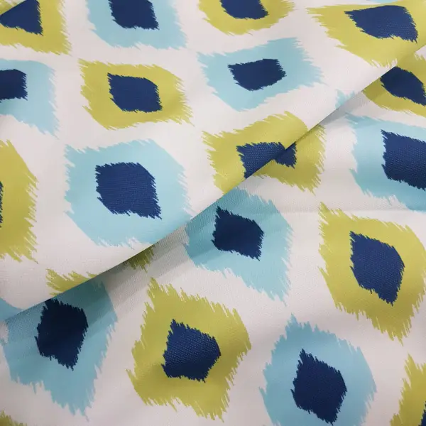 Salon Fon - İkat Desenli Fon Perde Evm1503-3 Kumaşı Kalındır Duck Bezi Değildir-  Çok Renkli 2