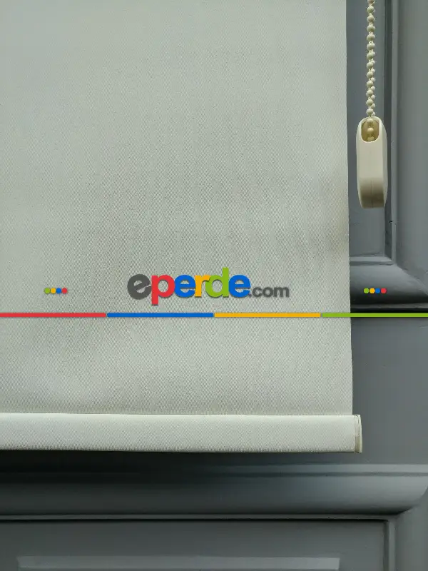 2025 Sezonu - Saten Blackout Stor - Karartma Stor - Işık Geçirmez Stor- Beyaz