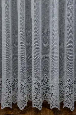 Salon Tül - Taç Tül Ara Bant Damask Model Tül Yeni Sezon Tül