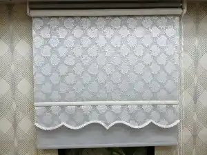 Çifli Sistem Tül Ve Stor Perde Bdz ( 800 )- Beyaz