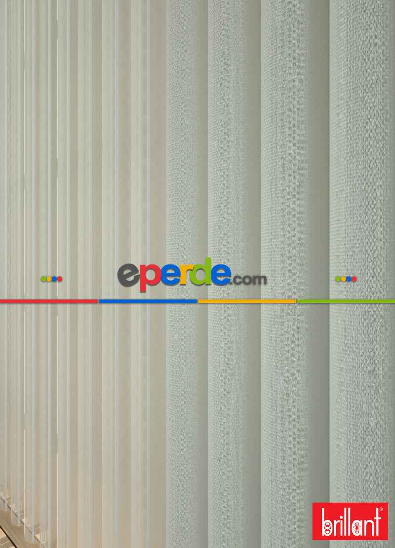 Brillant Akıllı Tül Perde Açık Yeşil Renkli Tül Dikey Zebra Perde Düz 1. Kalite