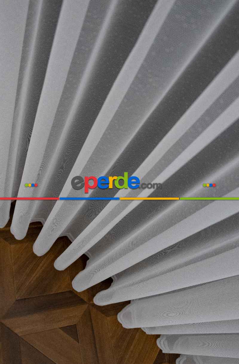 Yatak Odası - Taç Düz Sadem Sade Düz Tasrım Model Tül Perde