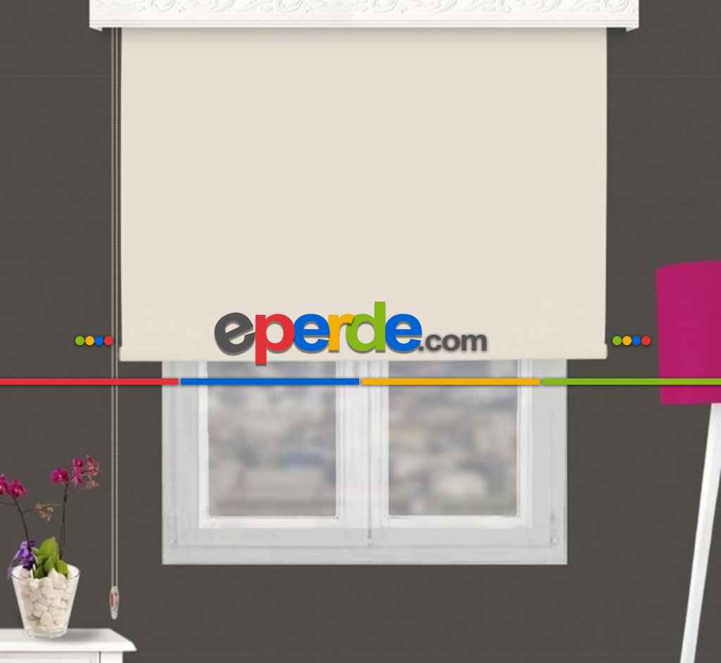 Stor Perde Ekru ( Blackout )- Ekru