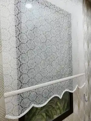 Çifli Sistem Tül Ve Stor Perde Bdz ( 806 )- Beyaz