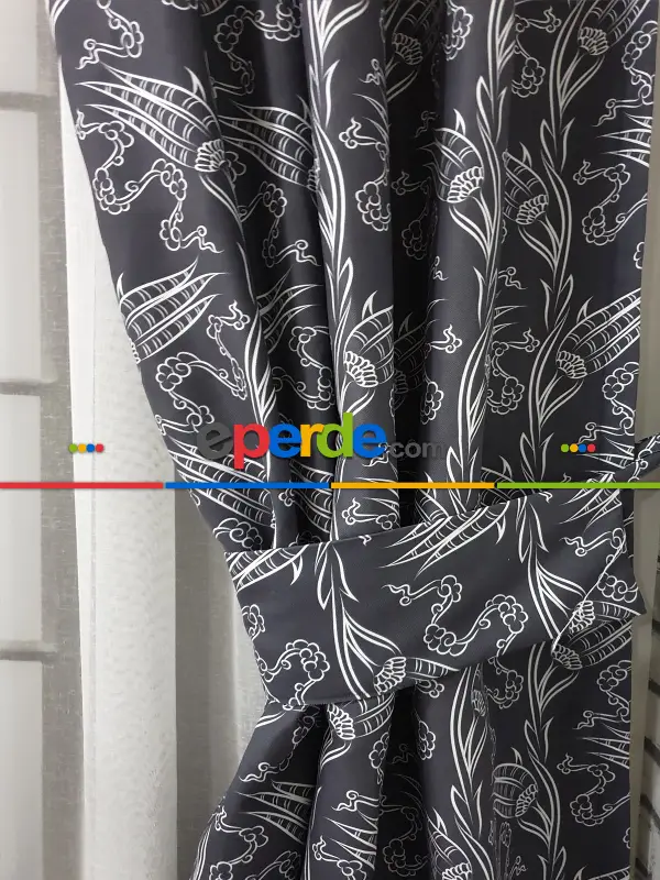 Mutfak Fon Perde- Beyaz