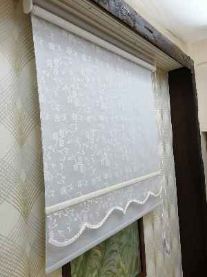 Çifli Sistem Tül Ve Stor Perde Bdz ( 824 )- Beyaz