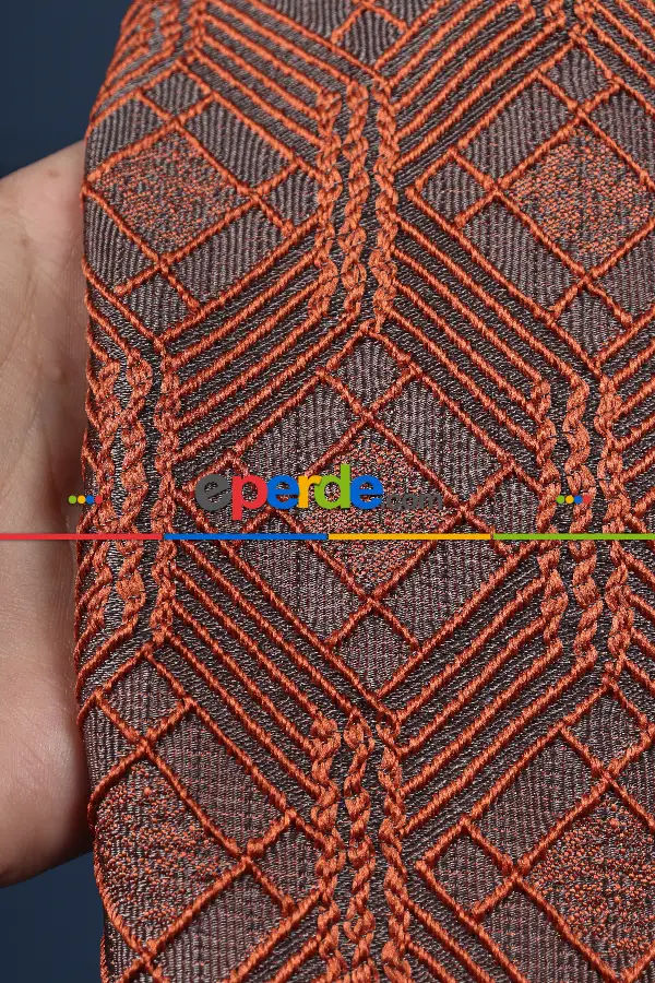 Yatak Odası Fon Perde - S Pile Dökümlü Jakar Dokuma Fon Perde