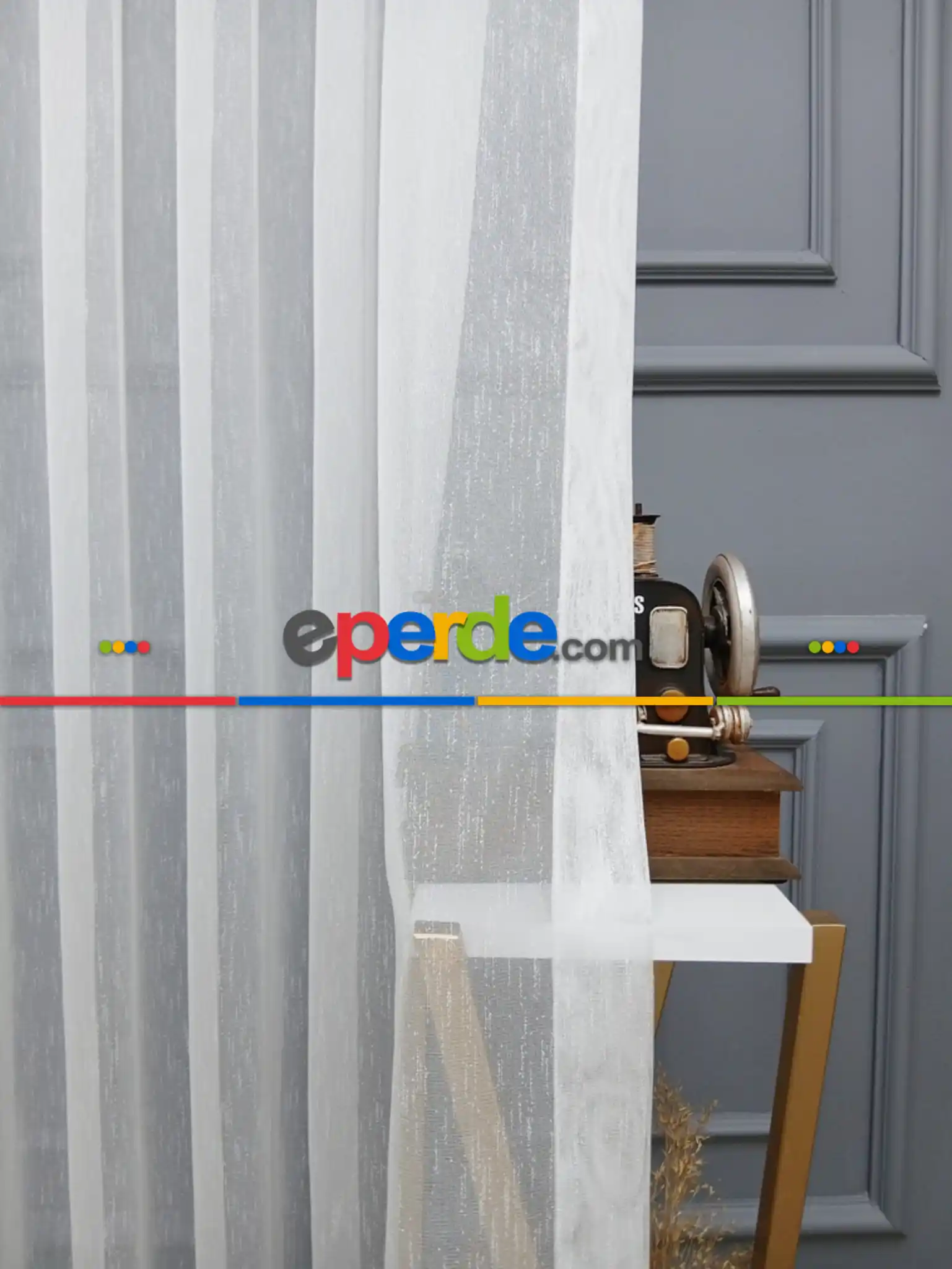 Salon - Exculusive Mimoza Ütü İstemez Kırışmaz Sade Tül Perde