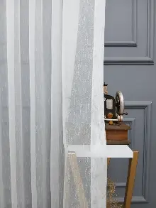 Oturma Odası - Exculusive Mimoza Ütü İstemez Kırışmaz Sade Tül Perde