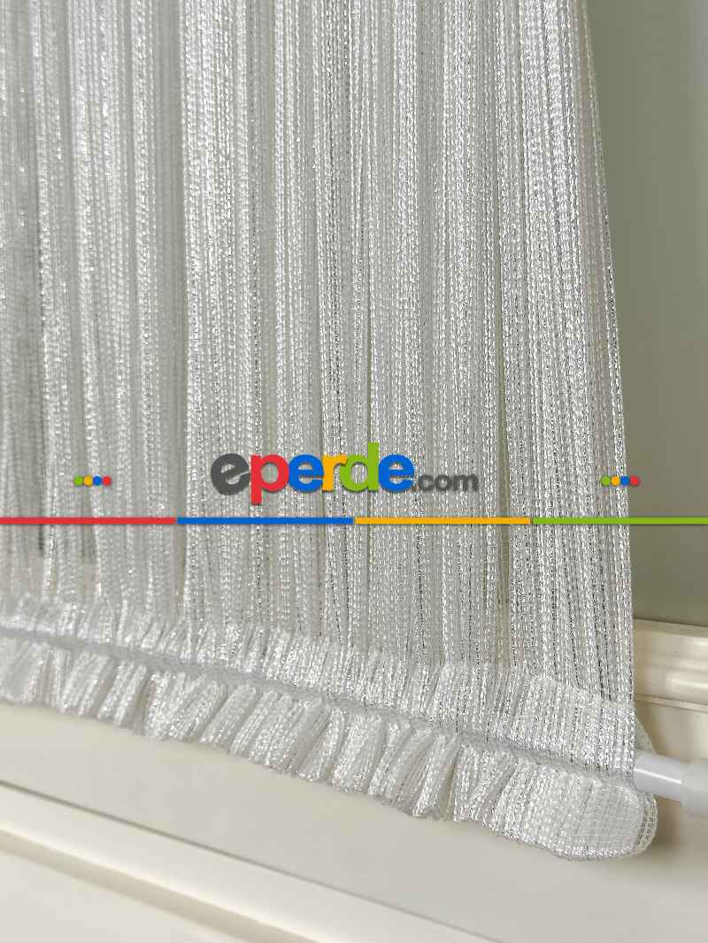 2025 Yeni Sezon Grz Gümüş Simli Briz Tül Perde