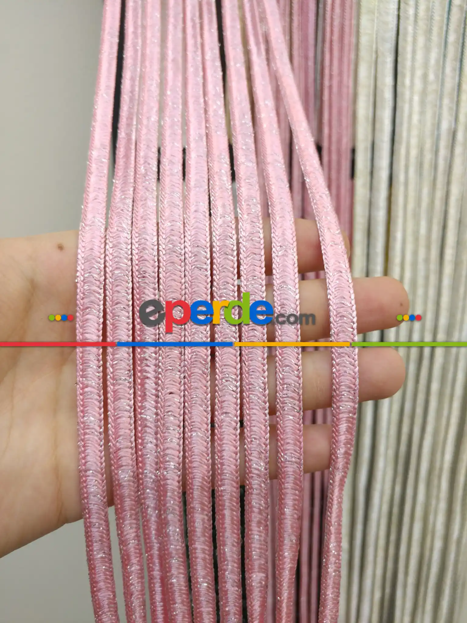 İpek Koza İp Perde (beyaz, Krem, Gri, Kırmızı, Bordo, Siyah, Mavi, Pembe, Sarı)- Siyah-mavi-gri-füme-antrasit-beyaz-krem-pembe Pudra Pembe-ekru-kahve-hardal Sarısı