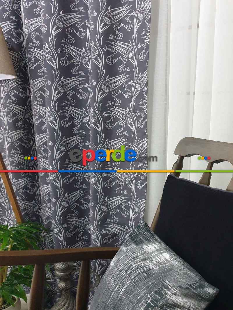 Mutfak Fon Perde- Beyaz