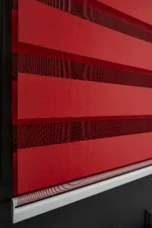 Yüksek Kalite Alüminyum Malzeme, Kırmızı Renk Zebra