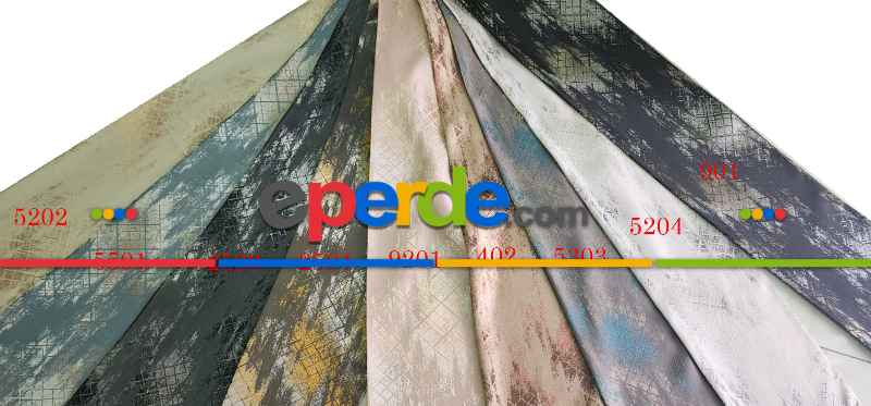 Taç River Varak Pano Fon Perde 70cm X 290cm 