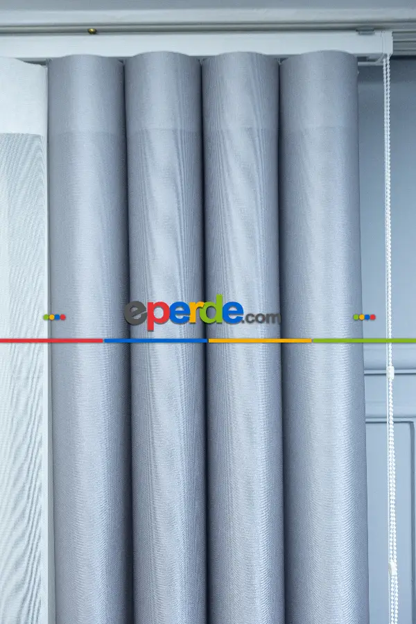 Yatak Odası - Lens Akıllı Dikey Tül Perde Versace-42- Çok Renkli 2