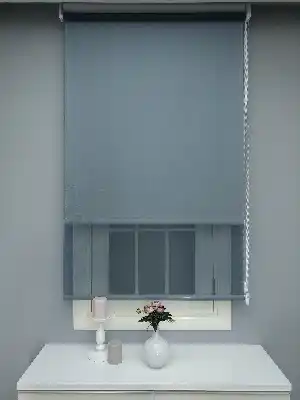 Çiftli Sistem Tül Stor- Lacivert
