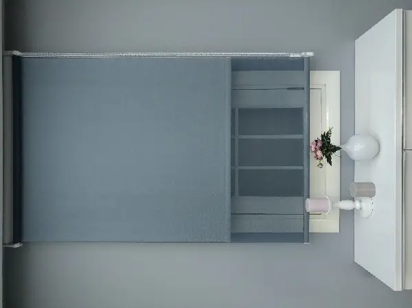 Çiftli Sistem Tül Stor- Lacivert