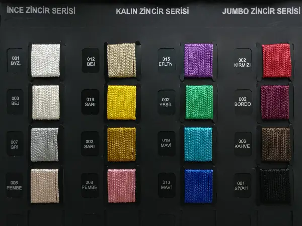 #üreticifirma İp Perde - Beyaz Renk İnce Zincir Serisi İp Perde (beyaz, Krem, Gri, Kırmızı, Bordo, Siyah, Mavi, Pembe, Sarı)- Beyaz