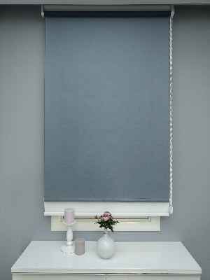 Çiftli Sistem Tül Stor- Lacivert